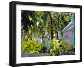 Hope Town, 200 Year Old Settlement on Elbow Cay, Abaco Islands, Bahamas, Caribbean, West Indies-Nedra Westwater-Framed Photographic Print