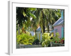 Hope Town, 200 Year Old Settlement on Elbow Cay, Abaco Islands, Bahamas, Caribbean, West Indies-Nedra Westwater-Framed Photographic Print