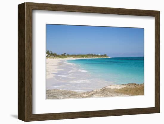 Hope Town Beach, Hope Town, Elbow Cay, Abaco Islands, Bahamas, West Indies, Central America-Jane Sweeney-Framed Photographic Print