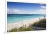 Hope Town Beach, Hope Town, Elbow Cay, Abaco Islands, Bahamas, West Indies, Central America-Jane Sweeney-Framed Photographic Print