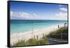 Hope Town Beach, Hope Town, Elbow Cay, Abaco Islands, Bahamas, West Indies, Central America-Jane Sweeney-Framed Stretched Canvas