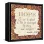 Hope ver 2-Taylor Greene-Framed Stretched Canvas