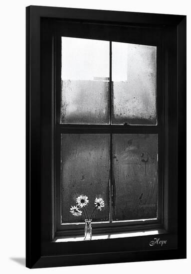 Hope (Window with Flowers)-null-Framed Poster