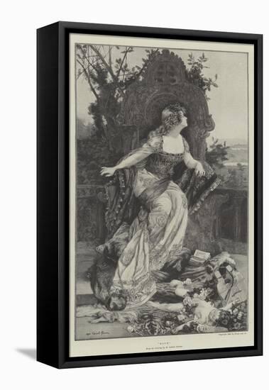 Hope-Gabriel-Joseph-Marie-Augustin Ferrier-Framed Stretched Canvas