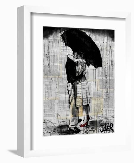 Hopeless Romantics-Loui Jover-Framed Art Print