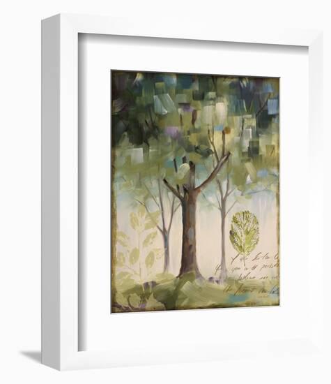 Hopes and Greens III-Lisa Audit-Framed Art Print