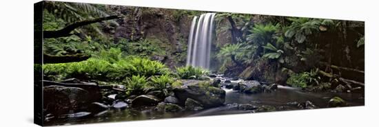 Hopetoun Falls-Wayne Bradbury-Stretched Canvas