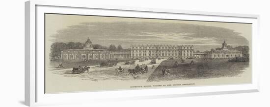 Hopetoun House, Visited by the British Association-null-Framed Giclee Print