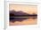 Hopfensee Lake at Sunset, Near Fussen, Allgau, Allgau Alps, Bavaria, Germany, Europe-Markus Lange-Framed Photographic Print