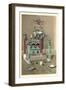 Hopi Altar of Great Fire Clan-null-Framed Art Print