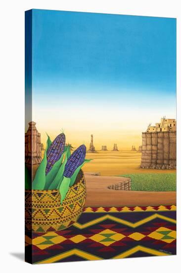 Hopi Blue Corn, 1998-Larry Smart-Stretched Canvas