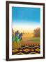 Hopi Blue Corn, 1998-Larry Smart-Framed Giclee Print