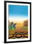 Hopi Blue Corn, 1998-Larry Smart-Framed Giclee Print