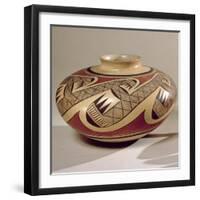 Hopi 'Bullware' Jar, from Arizona (Ceramic)-American-Framed Giclee Print