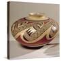 Hopi 'Bullware' Jar, from Arizona (Ceramic)-American-Stretched Canvas