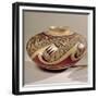 Hopi 'Bullware' Jar, from Arizona (Ceramic)-American-Framed Giclee Print