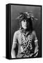 Hopi Chief, c1900-Edward S. Curtis-Framed Stretched Canvas