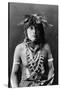 Hopi Chief, c1900-Edward S. Curtis-Stretched Canvas