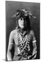 Hopi Chief, c1900-Edward S. Curtis-Mounted Giclee Print