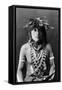Hopi Chief, c1900-Edward S. Curtis-Framed Stretched Canvas