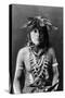 Hopi Chief, c1900-Edward S. Curtis-Stretched Canvas