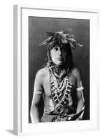 Hopi Chief, c1900-Edward S. Curtis-Framed Giclee Print