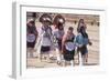 Hopi Corn Dancers Performing at the Intertribal Indian Ceremonials in Gallup, New Mexico.-null-Framed Giclee Print