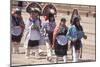 Hopi Corn Dancers Performing at the Intertribal Indian Ceremonials in Gallup, New Mexico.-null-Mounted Giclee Print