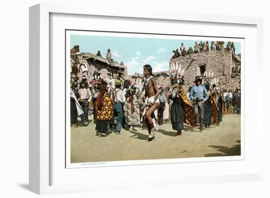 Hopi Harvest Dance-null-Framed Art Print