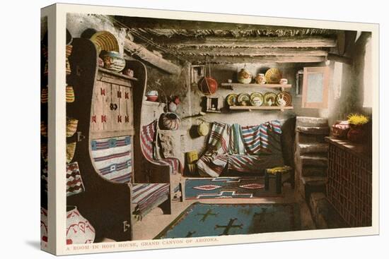 Hopi House Interior, Grand Canyon-null-Stretched Canvas