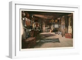 Hopi House Interior, Grand Canyon-null-Framed Art Print