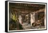 Hopi House Interior, Grand Canyon-null-Framed Stretched Canvas