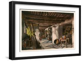 Hopi House Interior, Grand Canyon-null-Framed Art Print