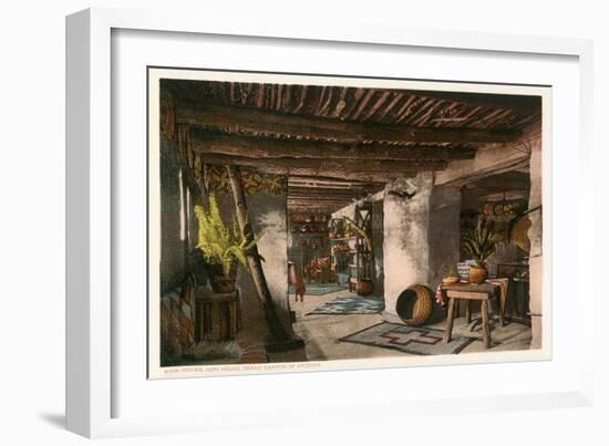 Hopi House Interior, Grand Canyon-null-Framed Art Print