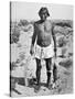 Hopi Hunter (B/W Photo)-American Photographer-Stretched Canvas