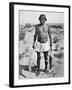 Hopi Hunter (B/W Photo)-American Photographer-Framed Giclee Print