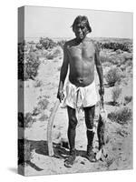 Hopi Hunter (B/W Photo)-American Photographer-Stretched Canvas