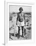 Hopi Hunter (B/W Photo)-American Photographer-Framed Giclee Print