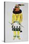 Hopi Kachinas, Man with Helmet with Markings-null-Stretched Canvas