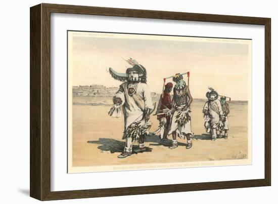 Hopi Katchinas-null-Framed Art Print