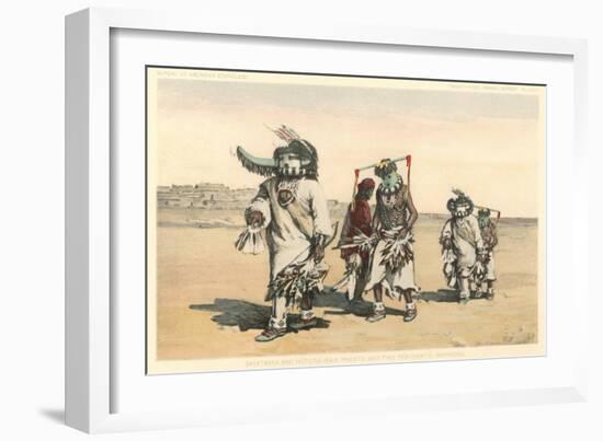 Hopi Katchinas-null-Framed Art Print