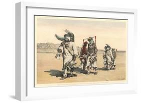 Hopi Katchinas-null-Framed Art Print