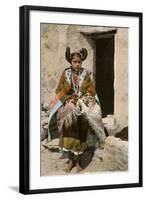 Hopi Maiden-null-Framed Art Print