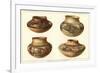 Hopi Polychrome Pots from Sikyatki-null-Framed Premium Giclee Print