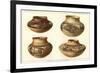 Hopi Polychrome Pots from Sikyatki-null-Framed Premium Giclee Print