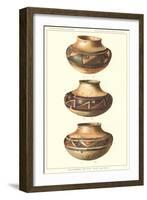 Hopi Polychrome Pots from Sikyatki-null-Framed Art Print