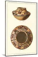 Hopi Pot with Birds from Sikyatki-null-Mounted Art Print