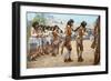 Hopi Snake Dance, Northern Arizona, 1910-null-Framed Giclee Print