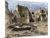 Hopi Village of Oraibi, from John Wesley Powell's Description, 1870s-null-Mounted Giclee Print