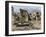 Hopi Village of Oraibi, from John Wesley Powell's Description, 1870s-null-Framed Giclee Print